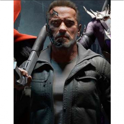 Mortal Kombat 11 Terminator T-800 Hoodie Jacket